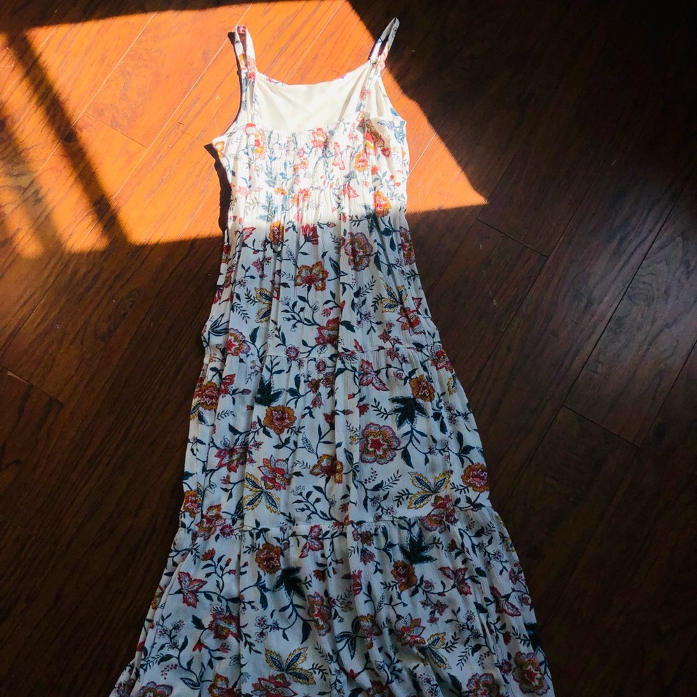 white floral kids dress - Picture 1 of 2